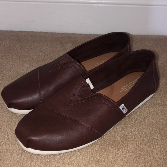 toms alpargata leather
